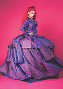 Purple Gown 8x10